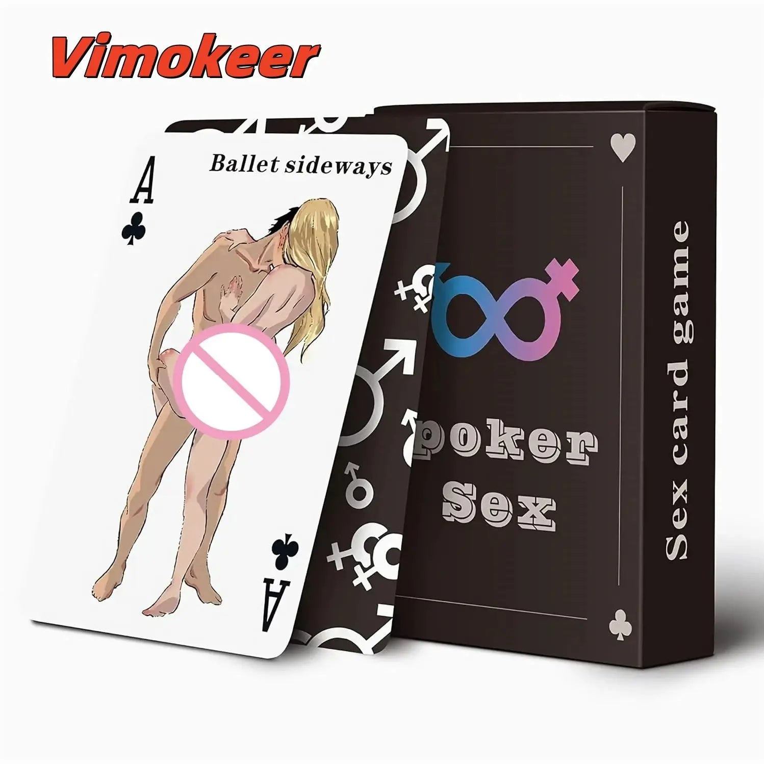Collection of Jeu de Cartes Érotique pour Couples - 54 Positions de Sexe in a gallery layout