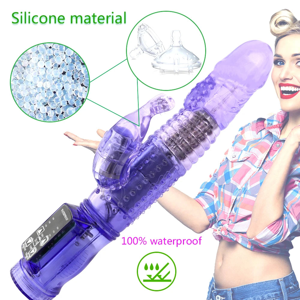 Collection of Vibromasseurs Rabbit à Double Moteur in a gallery layout