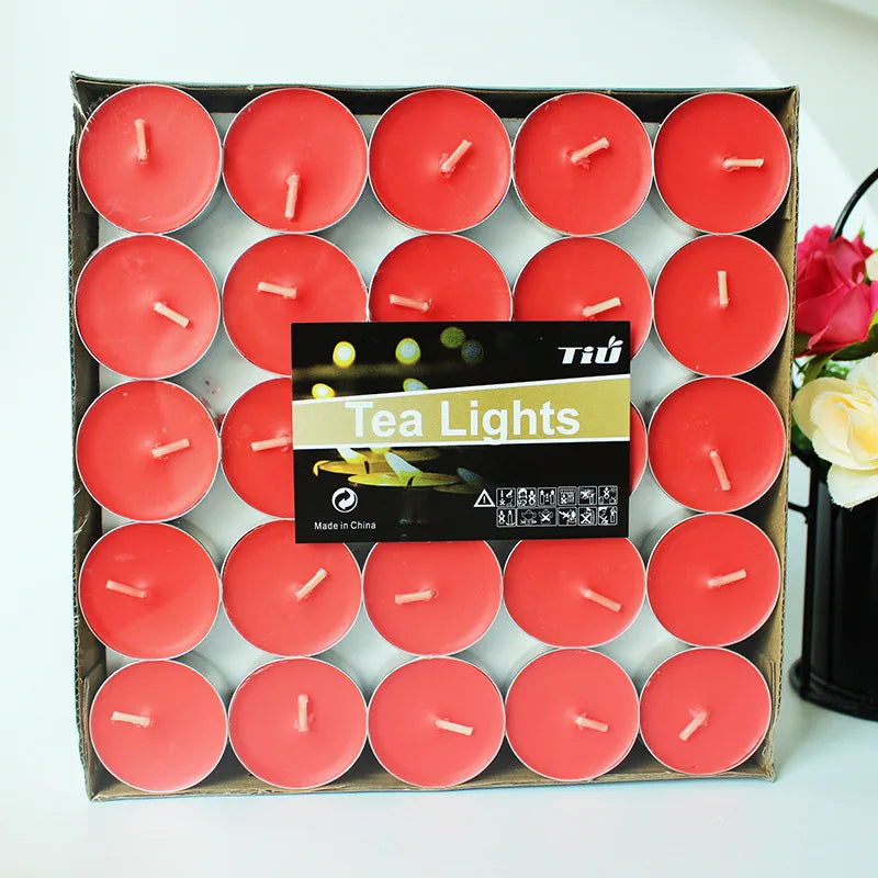 Collection of Bougies Chauffe-Plat Parfumées en Parafine – 50 Pièces, Combustion Propre et Durable in a gallery layout