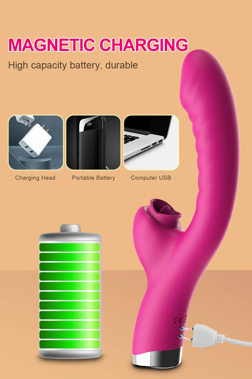 Collection of Vibrator For Women 2 In 1 in a gallery layout