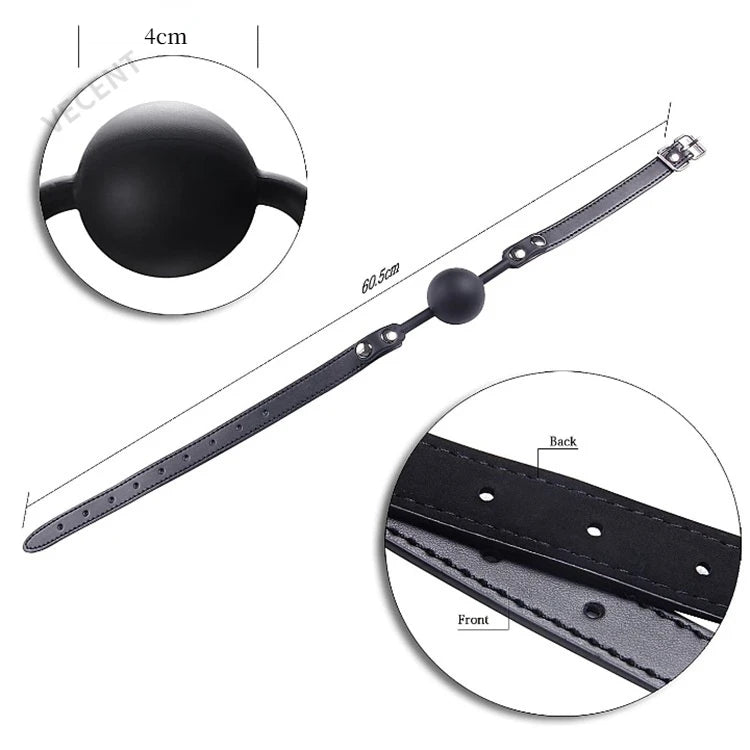 Collection of Bâillon boule pour adultes, contraintes buccales in a gallery layout