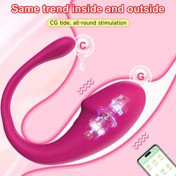 Collection of Vibromasseur Dildo connécté - 9 Modes in a gallery layout