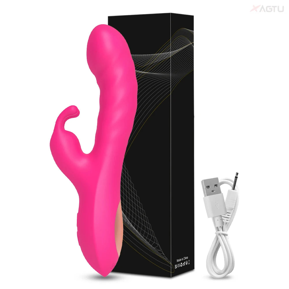 Collection of Vibromasseur Rabbit Double Stimulation Femme in a gallery layout