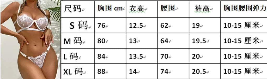 Collection of Ensemble de Lingerie Sexy en Dentelle in a gallery layout