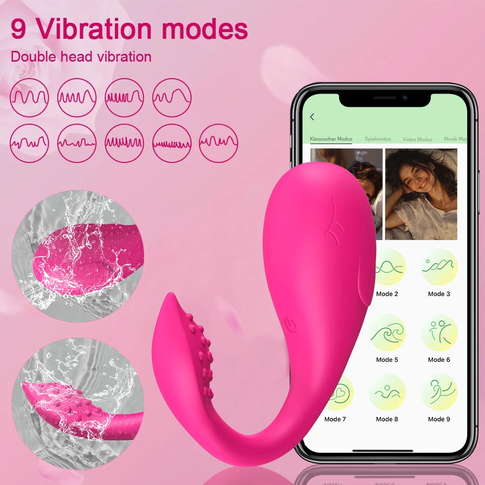 Collection of Œuf Vibrant à Contrôle Bluetooth pour Femmes – Stimulateur Clitoridien et Massager G-Spot in a gallery layout