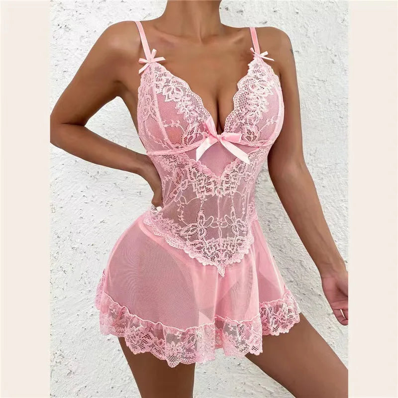 Collection of Lingerie sexy Babydoll in a gallery layout