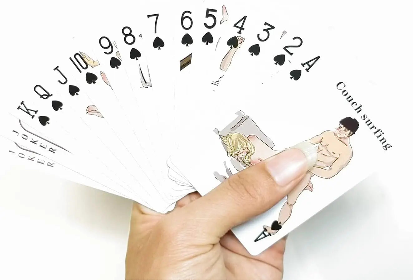 Collection of Jeu de Cartes Érotique pour Couples - 54 Positions de Sexe in a gallery layout