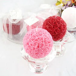 Collection of Bougie en Forme de Rose Parfumée in a gallery layout