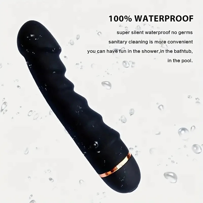 Collection of Vibromasseur de luxe noir et or - 20 fréquences in a gallery layout